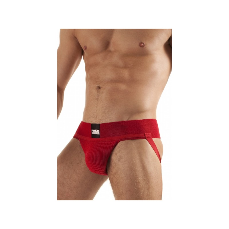 Jockstrap Sergey Basic rouge - Barcode