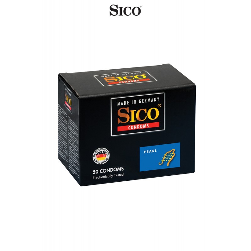 50 préservatifs Sico PEARL