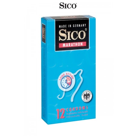 12 préservatifs Sico MARATHON