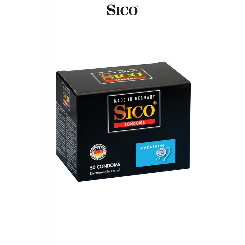 50 préservatifs Sico MARATHON