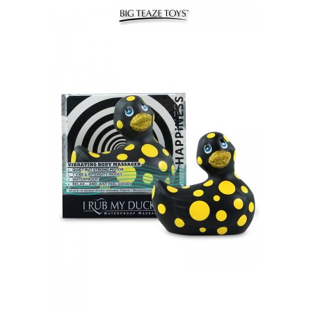 Mini canard vibrant Happiness noir