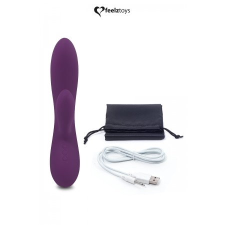 Vibromasseur rabbit Lea - violet