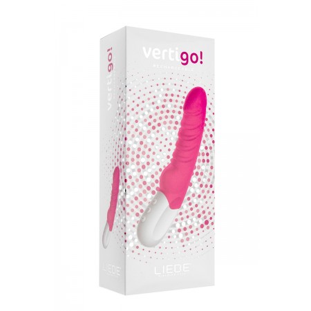 Vibro rechargeable Vertigo - Cerise