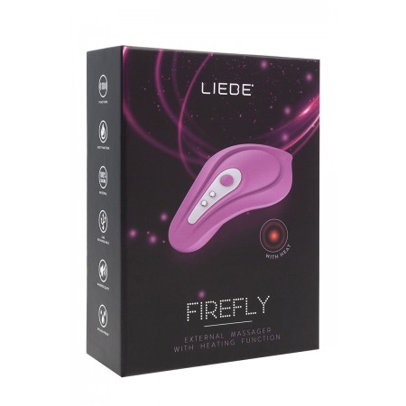 Stimulateur clitoridien chauffant Firefly - Violet