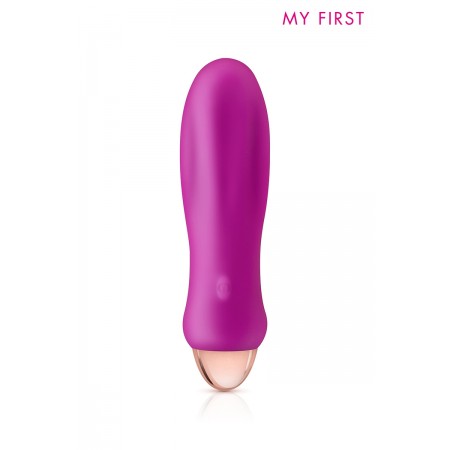 Vibromasseur rechargeable Rocket rose - My First