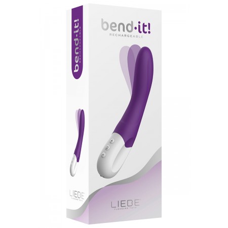 Vibromasseur flexible et rechargeable Bend It Violet