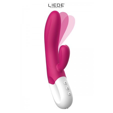 Rabbit flexible et rechargeable Bend It Plus Cerise