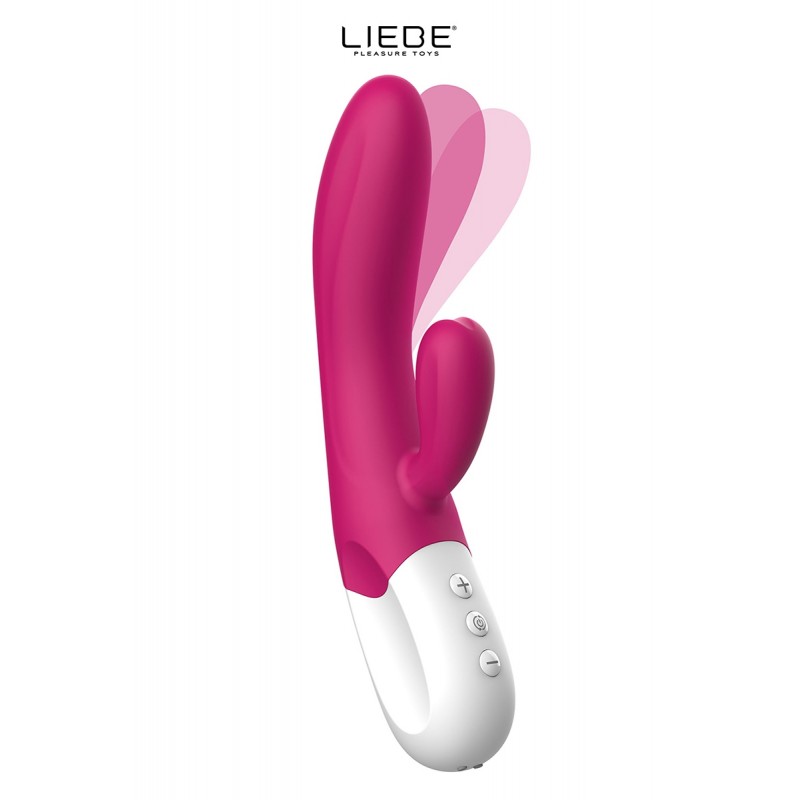 Rabbit flexible et rechargeable Bend It Plus Cerise