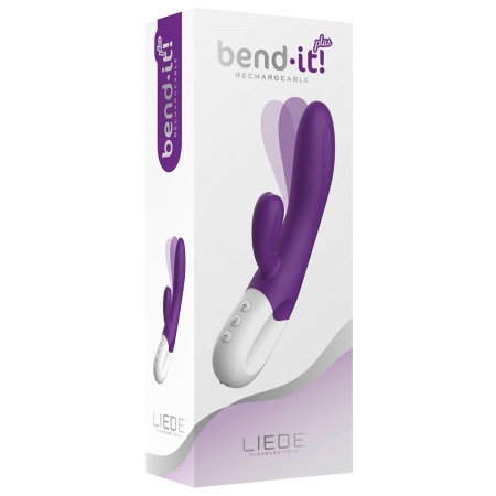 Rabbit flexible et rechargeable Bend It Plus Violet