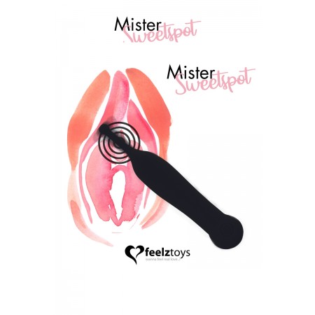 Stimulateur clitoridien Mister Sweetspot noir - Feelztoys