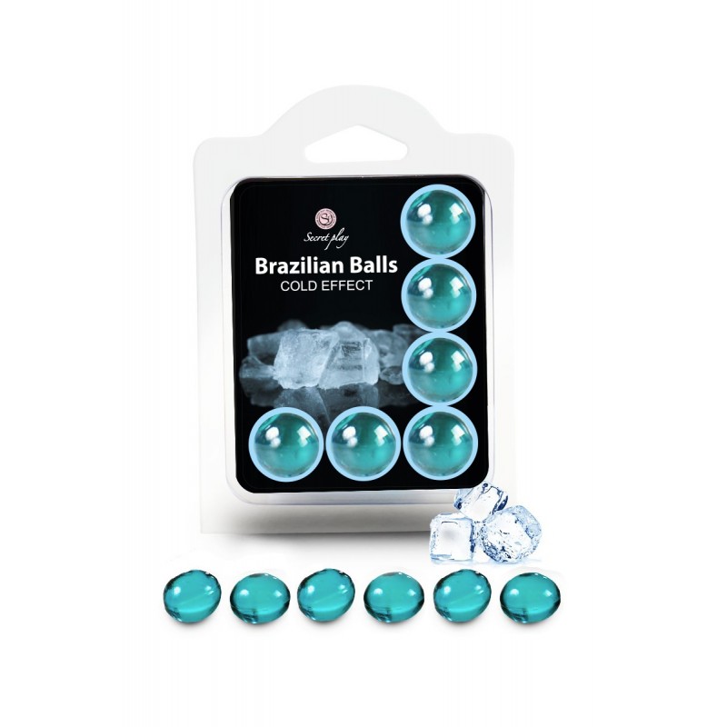 6 Brazilian Balls - effet frais