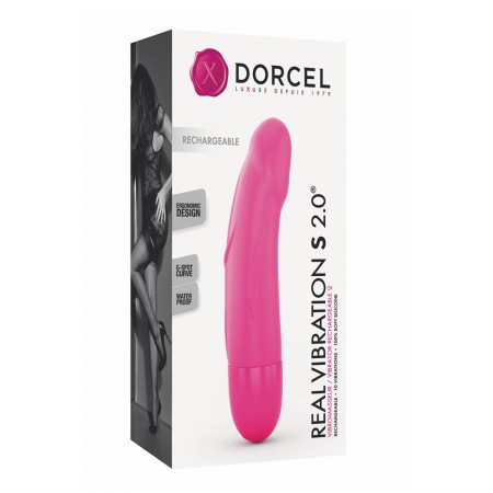 Vibro rechargeable Real Vibration rose S 2.0 - Dorcel