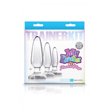 Kit d'entrainement anal Jelly Rancher Transparent