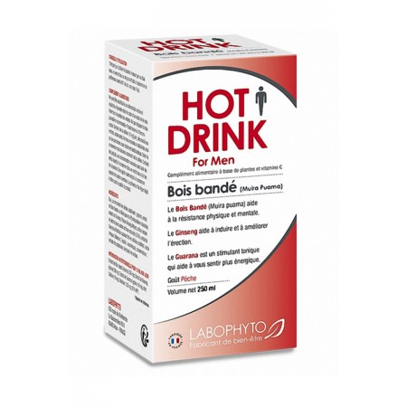 HOT DRINK Homme bois bandé 250 ml