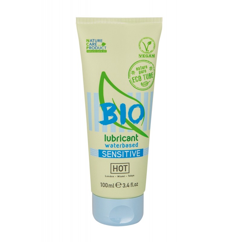 Lubrifiant HOT BIO Sensitive 100 ml 