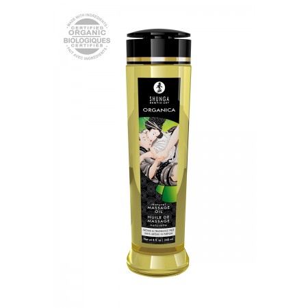 Huile de massage BIO sans parfum - Shunga