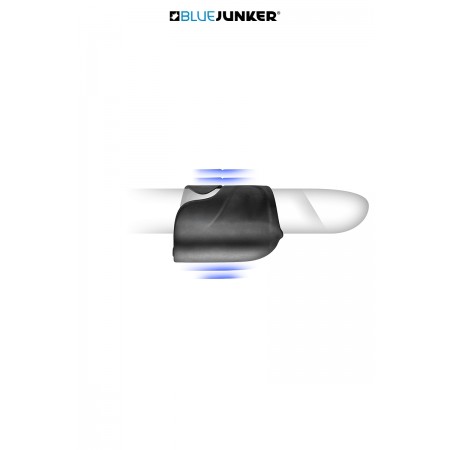 Masturbateur vibrant USB Compact Lines - Blue Junker