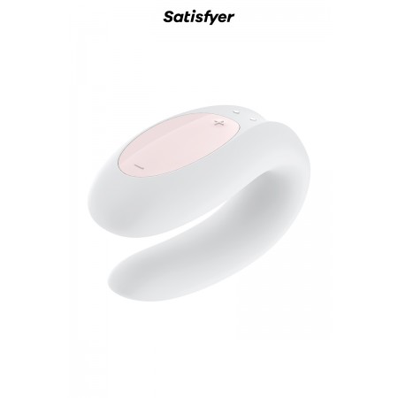 Stimulateur Double Joy blanc - Satisfyer